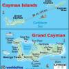 Ilhas Cayman e suas três ilhas: Grand Cayman, Little Cayman e Cayman Brac
